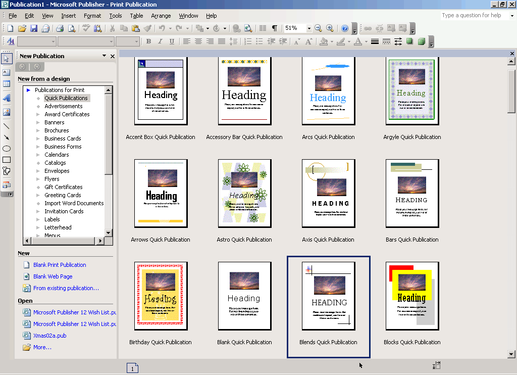 ActiveWin.com: Microsoft Publisher 2003 - Review